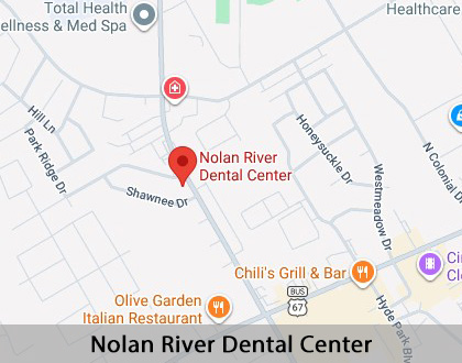 Map image for Wisdom Teeth Extraction in Cleburne, TX